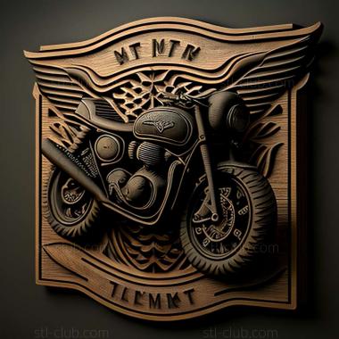 3D модель Triumph Thruxton TFC (STL)